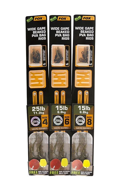 Fox Armapoint Wide gape PVABag Rigs