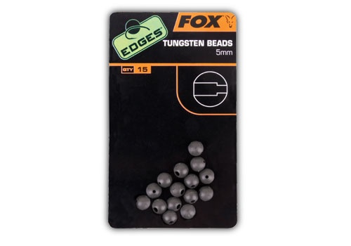 Fox Edges 5mm Tungsten beads